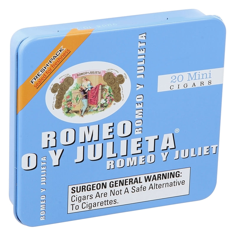 Romeo y Julieta 1875 Mini Mild Blue 2"7/8 * 20