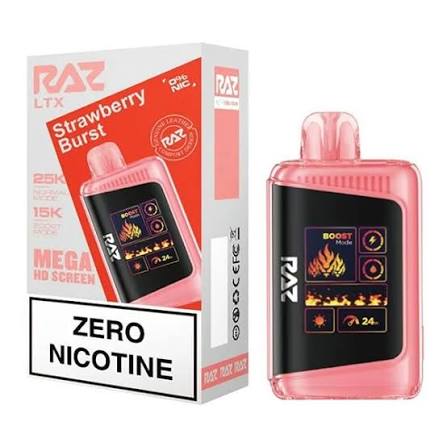 RAZ LTX STRAWBERRY BURST 0% NIC