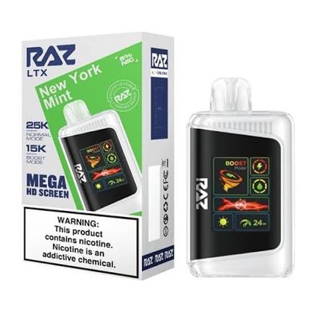 RAZ LTX NEW YORK MINT 0%NIC